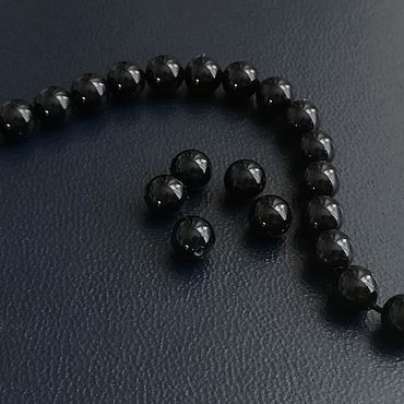 Материалы для творчества ручной работы. Ярмарка Мастеров - ручная работа Кристальный жемчуг Swarovski Mystic Black 6.0. Handmade.