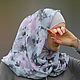 Готовый хиджаб, Бонита "Нежность", трикотаж шифон, Палантины, Москва,  Фото №1