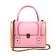 Pink bag with wood - CEILI. Classic Bag. breatley. My Livemaster. Фото №5