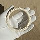 Twisted bracelet in ivory. Vintage bracelets. kostorez (kostorez). My Livemaster. Фото №6