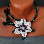 Украшения handmade. Livemaster - original item Necklace Lily. Handmade.