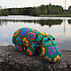 Cucumber knitted hippo handmade toy, Stuffed Toys, Lomonosov,  Фото №1