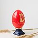 Red Egg Easter 2023. Eggs. Porcelain story. Online shopping on My Livemaster.  Фото №2
