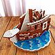 Gingerbread ship. Gingerbread Cookies Set. cookiezanna. Online shopping on My Livemaster.  Фото №2