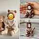 Cotton Christmas tree toy according to the photo. Portrait Doll. (Tanyatyrina). My Livemaster. Фото №15