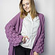 Women's knitted mohair cardigan. Cardigans. Knitwear shop Fairy Tale by Irina. My Livemaster. Фото №4