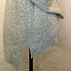 Order Long sleeve raglan sweater made of gray Italian yarn. LarisaKrikova. Livemaster. . Sweaters Фото №3