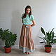 A set of skirts on the floor 'Cocoa and mint'. Skirts. Katlen-store. Online shopping on My Livemaster.  Фото №2