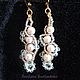 Pearl earrings (imitation). Two colors. Earrings. Svetlana Svetlankina. My Livemaster. Фото №4