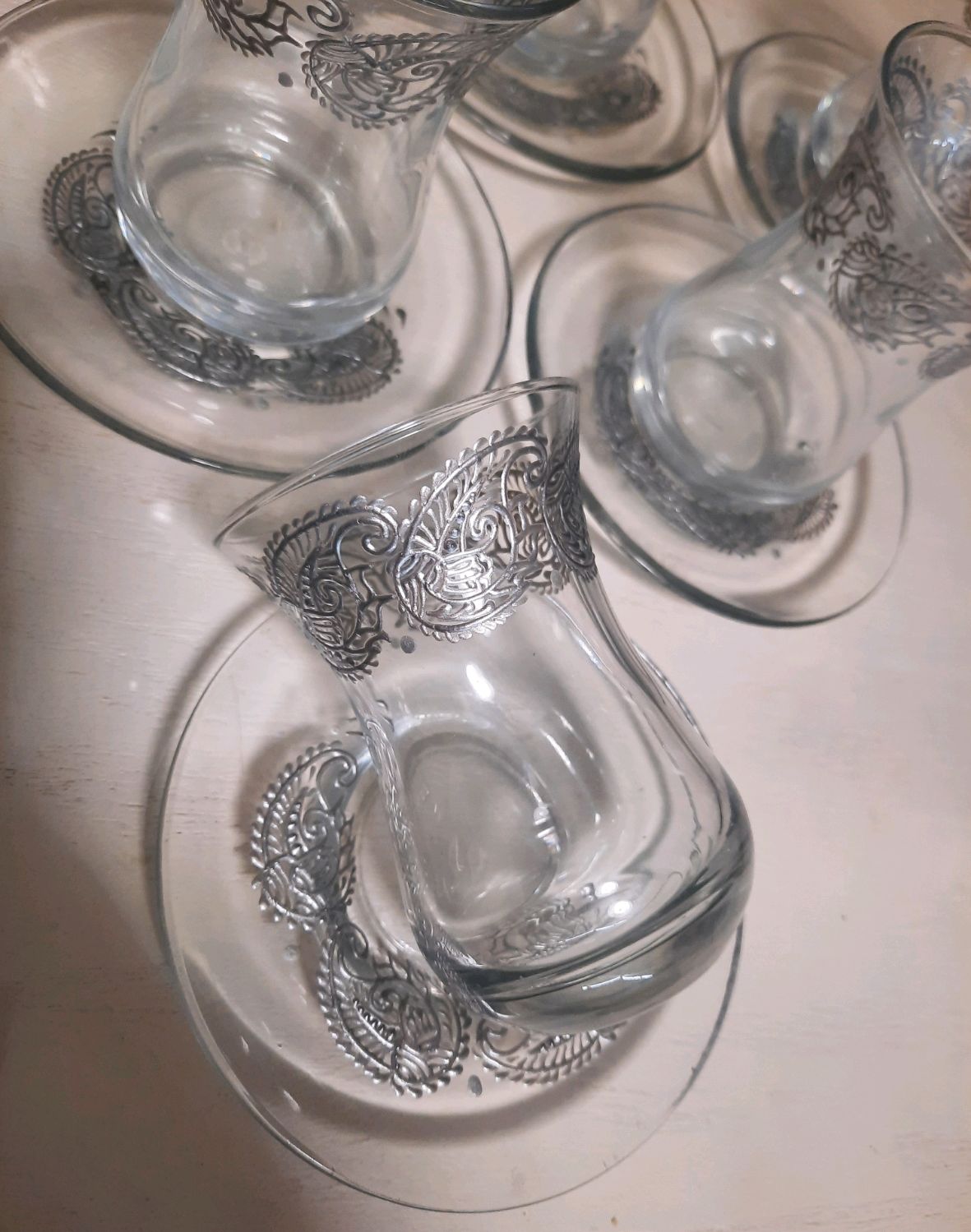 Армуды (турецкие стаканчики для чая) с росписью - набор в интернет ...