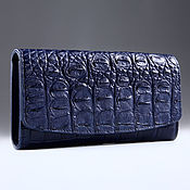 Сумки и аксессуары handmade. Livemaster - original item Wallet female crocodile leather IMA0004VC3. Handmade.
