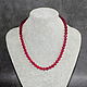 Chic red ruby spinel beads. Beads2. naturalkavni. My Livemaster. Фото №6