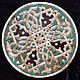 EASTERN-5, faience plate. Plates. ZERGY. Online shopping on My Livemaster.  Фото №2
