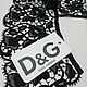 ВОРОТНИК D&G С ФЕСТОНАМИ ЧЕРНЫЙ, арт.BE1803011, Ткани, Новосибирск,  Фото №1