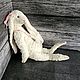 Заказать Зефирная зайка. Ручные игрушки. Ярмарка Мастеров. . Тедди Зверята Фото №3