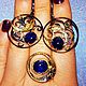 A set of 'Pisces' with sapphires, Jewelry Sets, Voronezh,  Фото №1