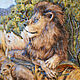 Order Painting-bas-relief 'Lions'. OrthodoxArt (orthodoxart). Livemaster. . Panels Фото №3