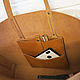 Shopper bag in saddle leather. Classic Bag. roman-bushuev (bags-bush). My Livemaster. Фото №4