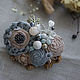 Brooch Mint Ice. Brooches. Mirka. Online shopping on My Livemaster.  Фото №2