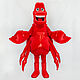 Crab. Mascot. Props for animators. Work-shop Lillu. Online shopping on My Livemaster.  Фото №2