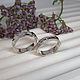 Order Wedding Rings 925 Silver Silk (Ob72). anna-epifanova. Livemaster. . Wedding rings Фото №3
