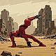Робот конструктор — двигается всё, любая поза (игрушка, подарок). Шарнирная кукла. Не Икеа. Ярмарка Мастеров.  Фото №8