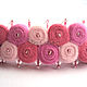 Hairpin automatic 'tenerezza Rosa' (pink), Hairpins, Moscow,  Фото №1