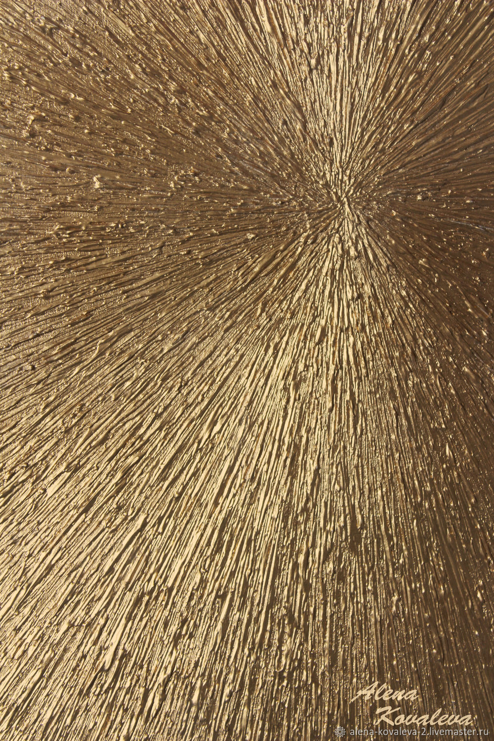 Картина из текстурной пасты "Лучи" 40х40 в интернет-магазине на Ярмарке ...