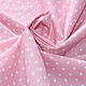 Percale ('peas on a pink' 115 g/m2). Fabric. Bumazeya. Online shopping on My Livemaster.  Фото №2