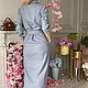 Платье-рубашка из вискозы EGGDRESS LIGHT GREY. Платья. EGGDRESS (Eggdress). Ярмарка Мастеров.  Фото №6