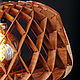 Деревянный светильник Нэст махагон, люстра из дерева, подвесная лампа. Потолочные и подвесные светильники. Деревянные светильники Woodshire (woodshire). Ярмарка Мастеров.  Фото №5