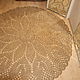 Round jute carpet, Floor mats, Kaluga,  Фото №1