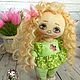 Textile doll Ia a collectible interior. Dolls. piskunovadolls. Online shopping on My Livemaster.  Фото №2