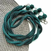 Украшения handmade. Livemaster - original item Long lariat beads made of beads 
