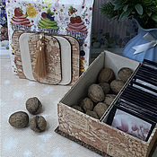 Для дома и интерьера handmade. Livemaster - original item Box: Tea ceremony. Handmade.