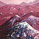 Abstract oil painting ' Valley of the red mountains'. Pictures. letymary (letymary). Online shopping on My Livemaster.  Фото №2