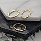 Connector ring 19,5h13,2 mm gold-plated (5299), Accessories4, Voronezh,  Фото №1
