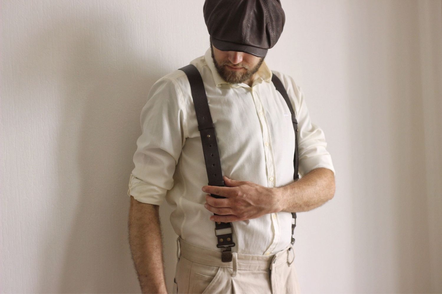 Подтяжки из кожи в интернет-магазине Ярмарка Мастеров по цене 6500 ...