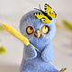 Order Felted toy owl. Felt toy fromKristina Antropova. Livemaster. . Felted Toy Фото №3