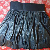 Одежда handmade. Livemaster - original item Designer cotton carbon Copy skirt. Handmade.
