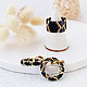 Congo earrings and a Snake-style ring made of Japanese beads. Jewelry Sets. Leyla_soul. My Livemaster. Фото №5