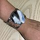 Bracelet with dendrite Opal N1. Hard bracelet. UNIQUE-LIT. My Livemaster. Фото №6