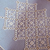 Для дома и интерьера handmade. Livemaster - original item Napkin for table setting. Tablecloth with hand embroidery.. Handmade.