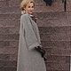Coat the Approach of spring wool blend handmade. Coats. Knitted clothes (seamewlarisa). My Livemaster. Фото №4