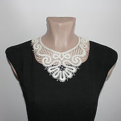 Аксессуары handmade. Livemaster - original item Lace collar necklace 