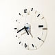 Transparent wall clock. Watch. dekor-tseh. Online shopping on My Livemaster.  Фото №2