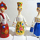 Wooden dolls. Russian beauties. Figurines in Russian style. Siberian decor. My Livemaster. Фото №4
