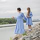 Платье льняное ОБЛАКА. Платья. CleverDress. Ярмарка Мастеров.  Фото №4