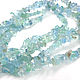 10 cm thread Apatite crumb 3-6 mm for bracelets, necklace, Beads1, Stupino,  Фото №1