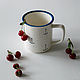 Retro marine mug, handmade ceramics, Mugs and cups, Zhukovsky,  Фото №1